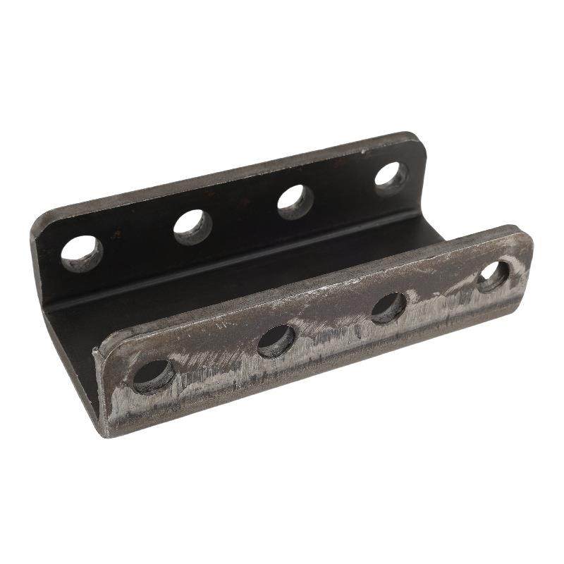 拖挂可房改装件调节连钢接器U型车槽3寸牵491引环安装U型板配件