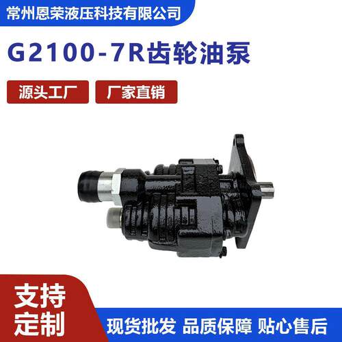 G2100-7R压齿轮泵100cc右旋液压油泵工程机械装载机液压
