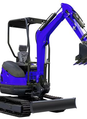 工现货 液压型导先小挖HT08迷你掘机 挖沟填埋小钩机25型小钩机出