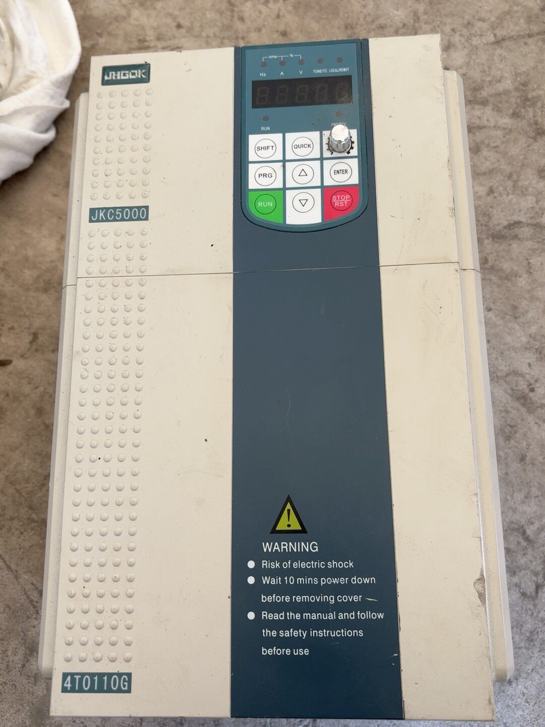 JKC5000-4T0110G/0150PB拆机，成色好，功
