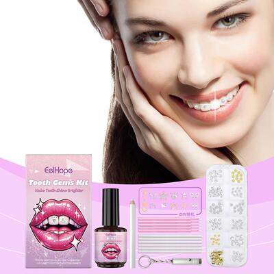 Eelhope DIY Tooth Gem Kit - Personalized Sparkle to Illumina