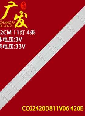 适用熊猫LE42F15 L42F15S1 L42F15S2灯条0D416D11-ZC14F-02灯条