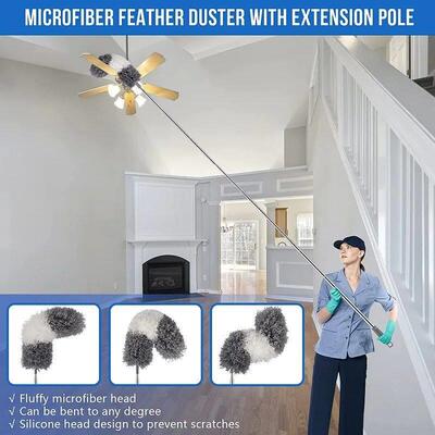 Duster Brush Microfiber Duster Extendable Gap Dust Tools Ret