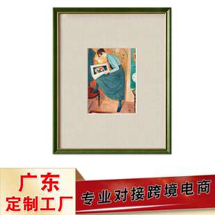 广东工厂纳尔乔林艺术人物挂画餐厅现代小众客厅壁画玄关装饰画