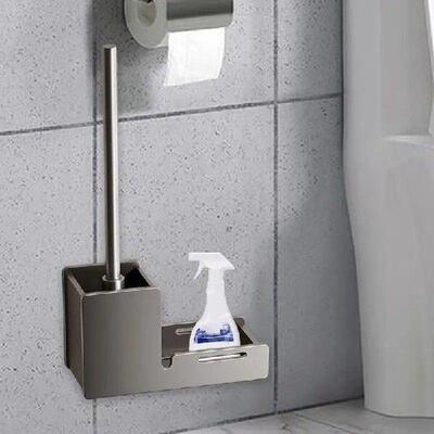 Toilet Brush Holder Wall Mounted Toilet Accessories