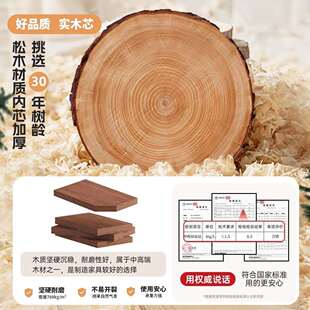 FSJ书旋转物书架一体靠墙可移动柜实木储物柜柜床头转角床头置架