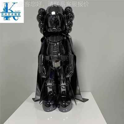网红芝麻75823街流公仔现代雕塑摆件厅大型科技工业风商客引流场