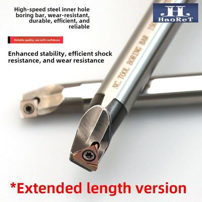 高速钢内孔车削刀柄扩展H12Q-Sclcr09深孔抗震钢孔刀柄精密内孔刀