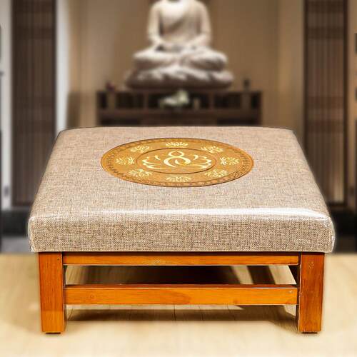 家用实木拜凳，跪佛，蒲团，方拜席，寺庙和寺庙，莲花拜佛凳，跪