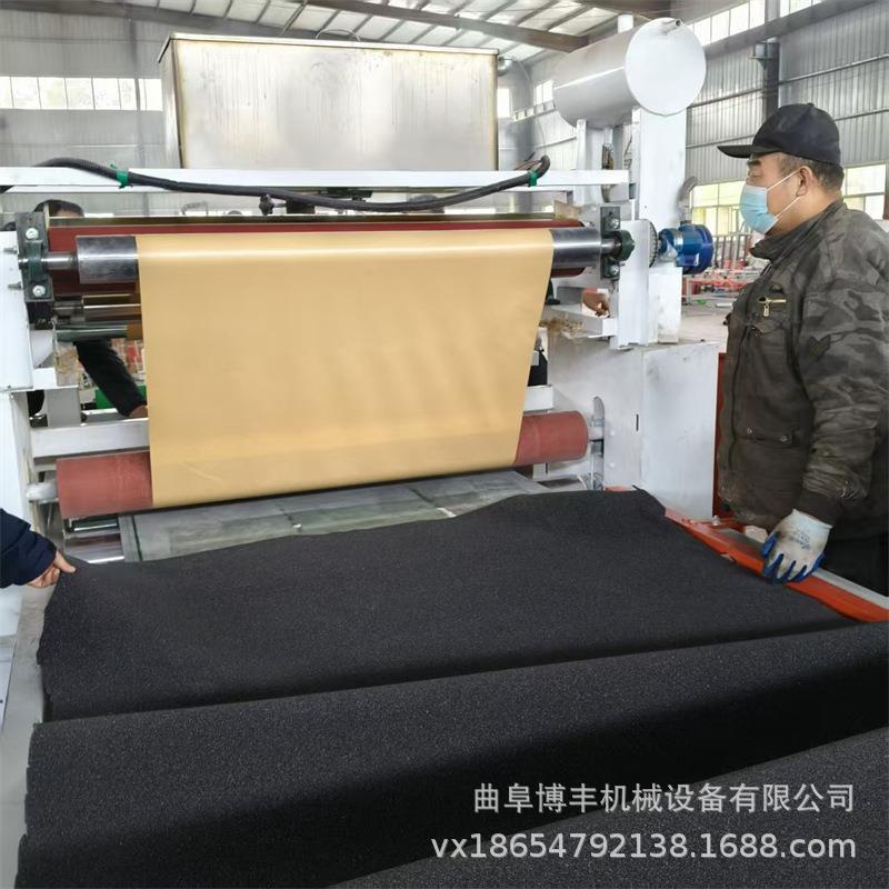 VC膜背胶机海干胶涂胶机不涂胶机海绵离型绵纸双面胶卷对卷P贴合