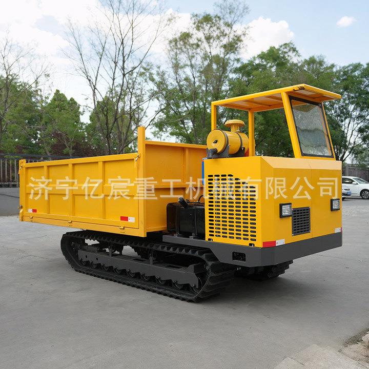 出口履带运输车6吨农用全地形工程自卸山地搬运车5吨履带运输车