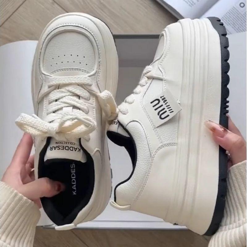 ins休闲鞋老爹韩版系带老爹鞋