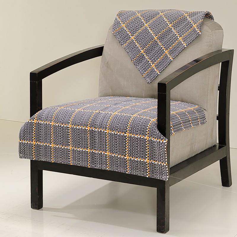 单人沙发垫座垫椅子坐垫沙发盖布棉线薄款屁垫家用餐椅垫防滑垫子