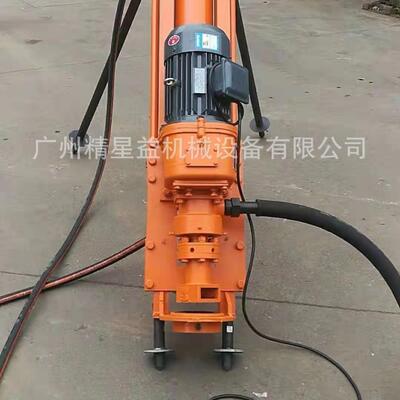 供应100潜孔钻电动潜孔钻机ZG-100浙江产4KW潜孔钻机凿岩机高效