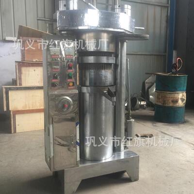 新型液压芝麻香油机 小型液压芝麻榨油机 韩式茶籽压油机