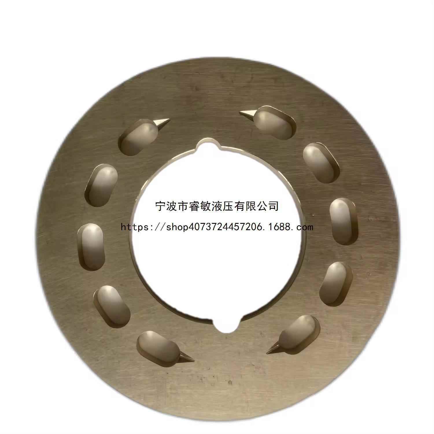 力士乐A10VG63配油盘纯铜 液压泵零件配流盘右配