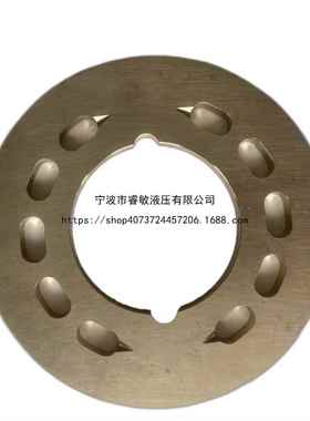 力士乐A10VG63配油盘纯铜 液压泵零件配流盘右配