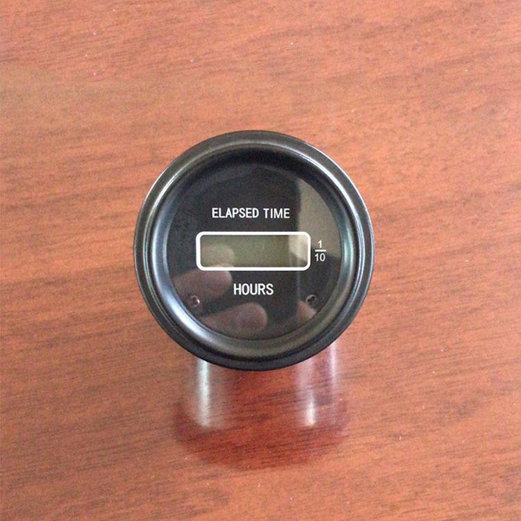 数显计时表55mm 12v 24v改装车用通电计时和发动机启动计时