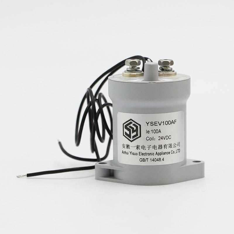 100A高压直流接触器 高压继电器新能源直流接触器车载继电器