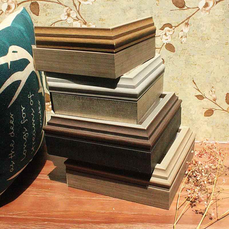 立体框定制装裱框架挂墙卷纸画 画框中空加厚标本框手脚模框定做