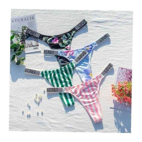 Womens G-String Thong Sports Panties String Underwear B