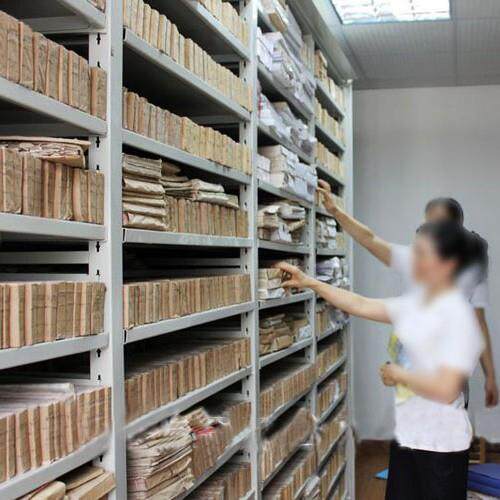上海手动档案密集架维修工厂 修理密集书架柜 维护保养移动档案柜