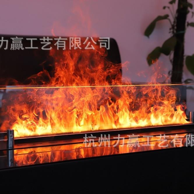 壁炉用芯焰电子壁炉仿真火装饰柜式加湿器家客厅嵌ILFP-WT3入假火
