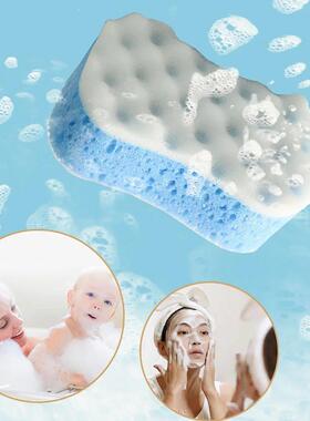 1pc Soft Shower Sponge for Bathing Body Scrubber Massager Ex
