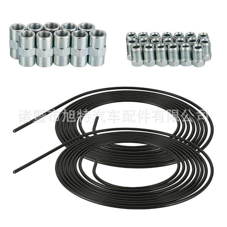 pvf军绿管镀铜邦迪管汽车刹车管制动总管蚊香盘加油管耐压油管