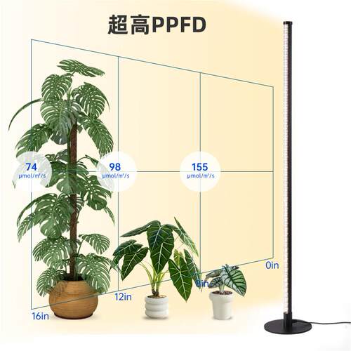 全光谱落地式侧发光植物灯植物补光灯热植模拟日照全光谱仿太阳光