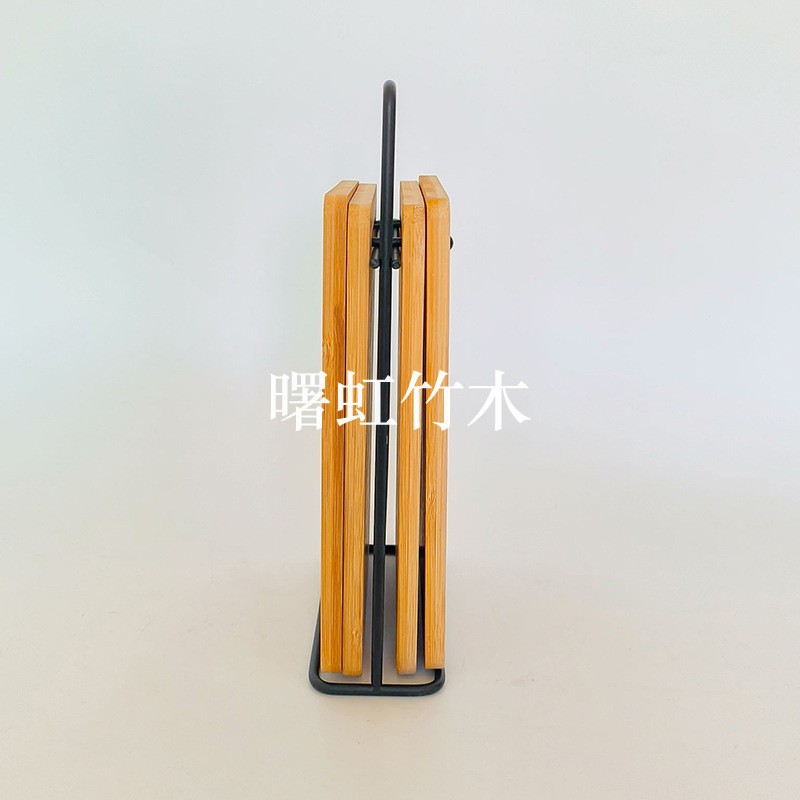 竹制铁架菜板家用菜板可悬挂不易发霉防滑菜板
