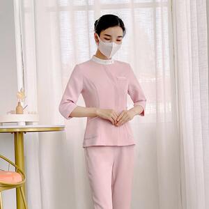 春夏美容师工作服女高端美容院养生馆月子中心月嫂产康师母婴护理
