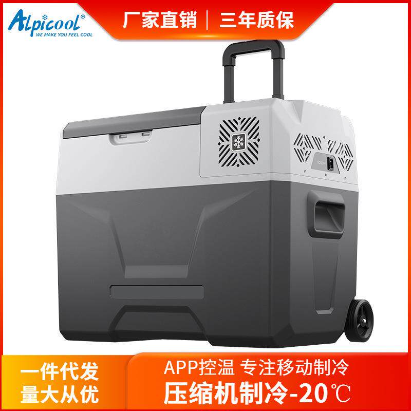 冰虎压缩机车载冰箱制冷CX40迷你宿舍小型车家两用速冻箱冷藏箱