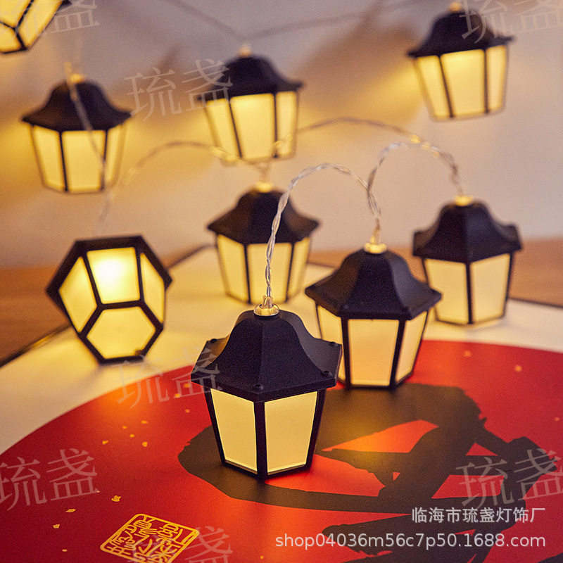 ledUSB太阳能景观灯电池宫灯灯串