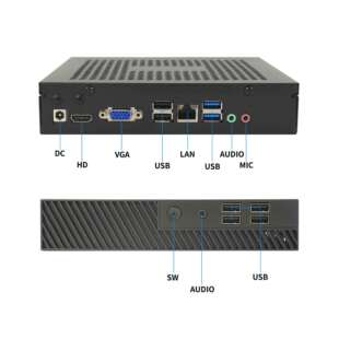 AMD7系列7330u7530u7730u双HDMI显示迷你电脑主机MiniPC工控机