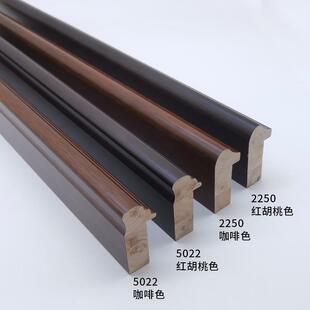 2边250木大实框松木圆铜角框国画KXH5022字画相框线条装 裱书法框