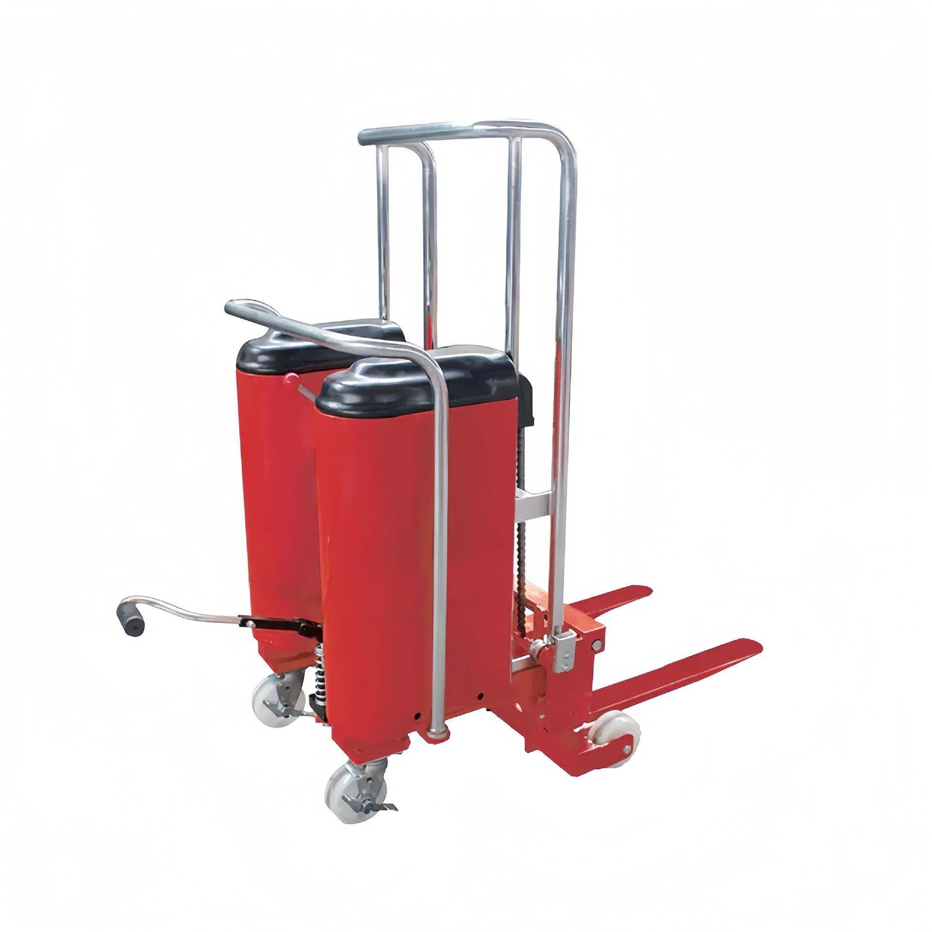 轻型半电动堆高车平衡重托盘升降车无支腿便携模具装卸搬运车电瓶