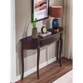 饰 玄关桌户过轻道装 实木玄关柜美半式 圆靠墙玄关入台简约欧985式