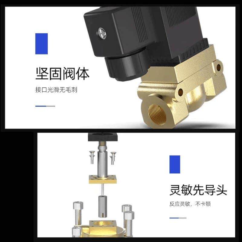 5404-04高压电磁阀 24分61吹瓶机txpc气阀船用蒸汽高温分阀 220V
