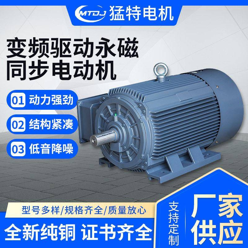 变频驱动永磁同步电动机工业自动化设备电动机驱动牵引系统电机
