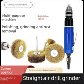 气动八角砂打磨机手持抛光机直磨机气钻家具雕刻金属除锈模具焊缝