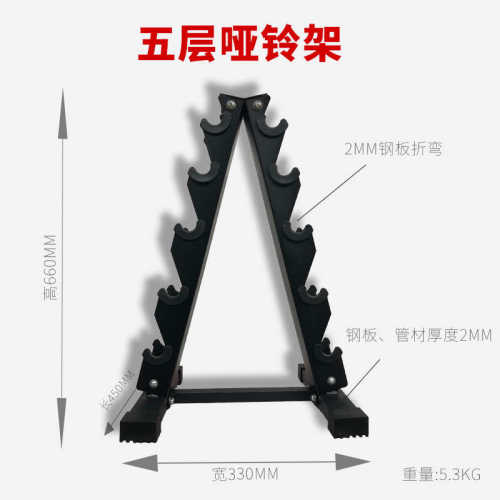 架男士健身高架哑铃哑铃女士运动器材强力放置家用承重健身房