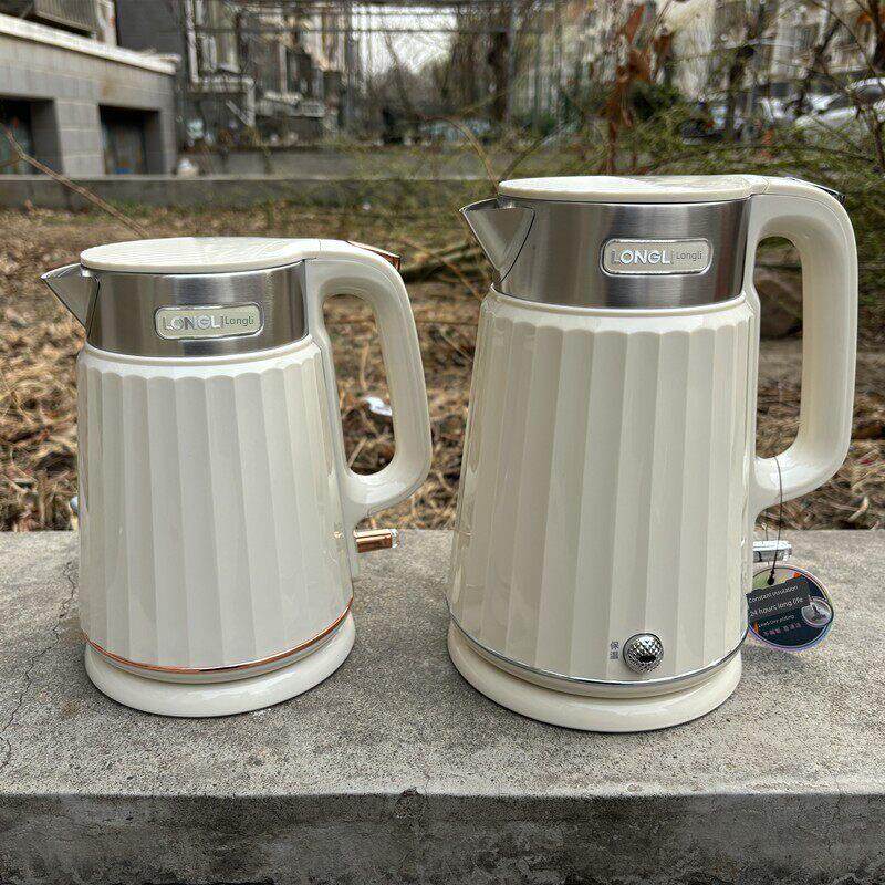 龙力恒温电热水壶大容量家用316不锈钢保温水壶2升电热水壶