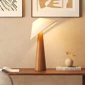 风复古创意客厅茶室禅意落地灯书房艺术日式 卧室原木灯寂床侘灯风