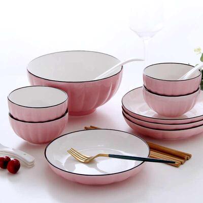 Set of dishes, dinner, chopsticks, couple