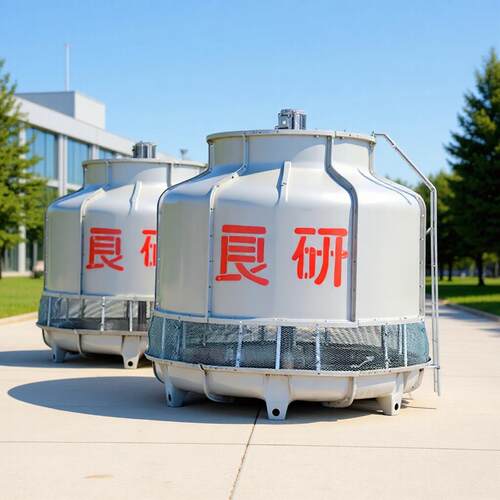 厂家供应冷100小型循环水圆形玻璃钢冷却塔逆流凉水塔