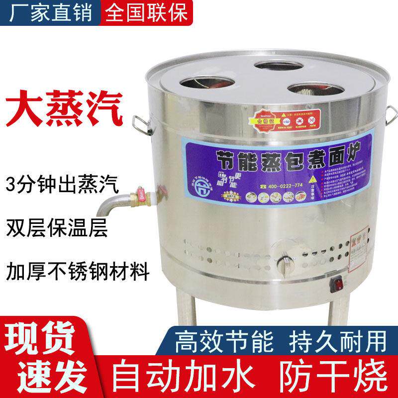 早餐店摆摊蒸包炉商用燃气蒸炉电热小笼包蒸锅蒸包子机凉皮肠粉机