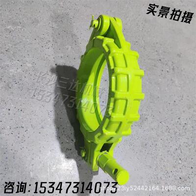 泵车配件中联三一管卡DN180/150/125泵管螺栓带座卡天泵耐磨管卡