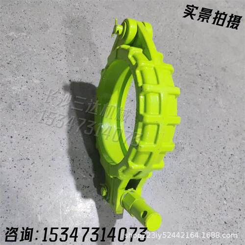 泵车配件中联三一管卡DN180/150/125泵管螺栓带座卡天泵耐磨管卡