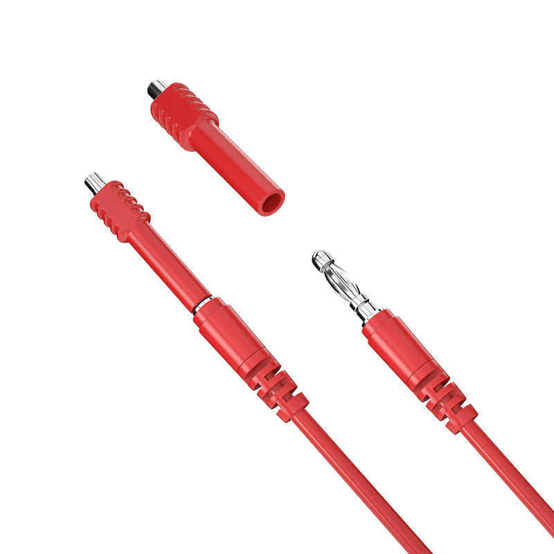 测试磁性线线线磁性4mm跳线套装连接套件插头带香蕉测试柔性测试